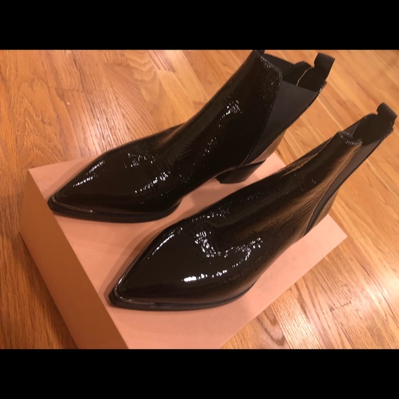 Acne Studios Shoes - Acne Studios Jensen Naplack Boot Black